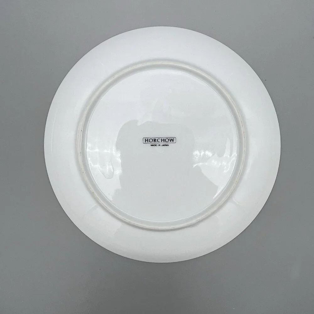 Set of 4 Horchow Collection Botanical Flowers 7 5/8" Dessert Plate Japan - Picture 5 of 10